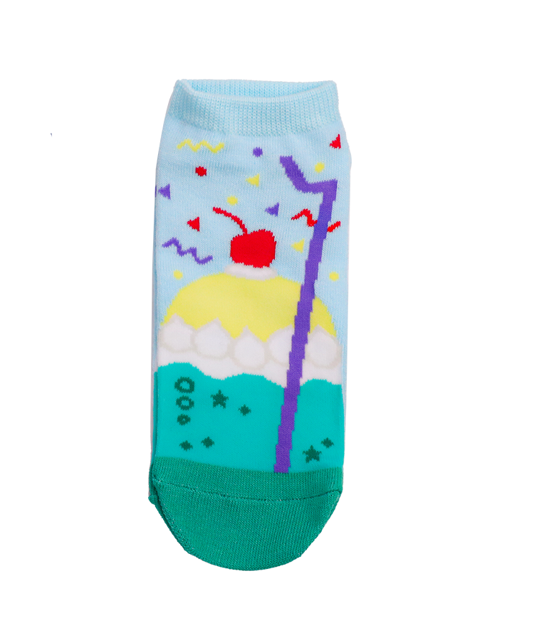 Jacquard socks pro mulieribus
